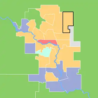 Carte de la circonscription