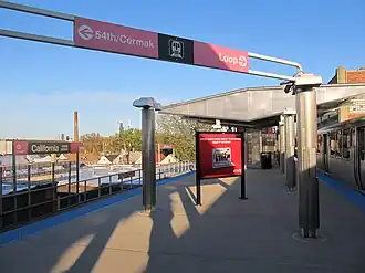 Image illustrative de l’article California (ligne rose du métro de Chicago)