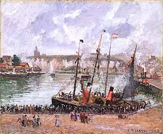 le Port de Dieppe, 1902Camille PissarroMusée des Beaux-Arts de San Francisco