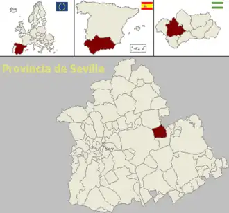 Localisation de La Campana