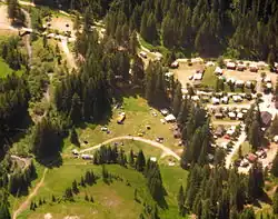 Camping de Malga Ciapela.