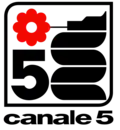 Logo de Canale 5 du 11 novembre 1980 au 12 janvier 1982
