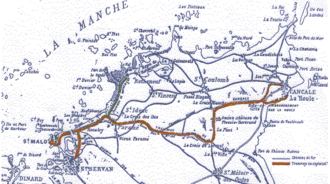 Voir la carte de la ligne.