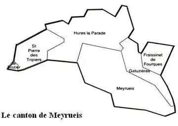 Canton de Meyrueis