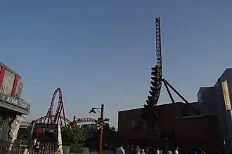 Capitol Bullet Train à Motiongate Dubai