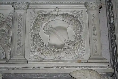 Détail : Blason des Colleoni