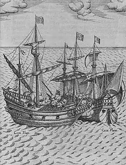 Capture du Cacafuego (1626).
