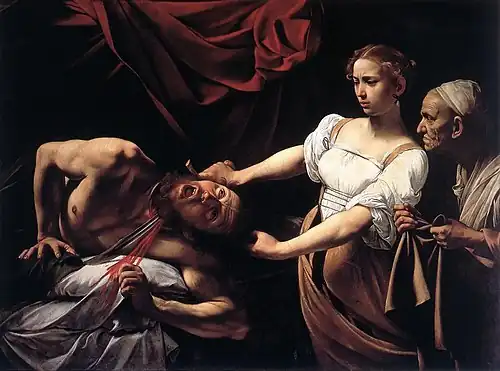Judith décapitant Holopherne (1598-1599)