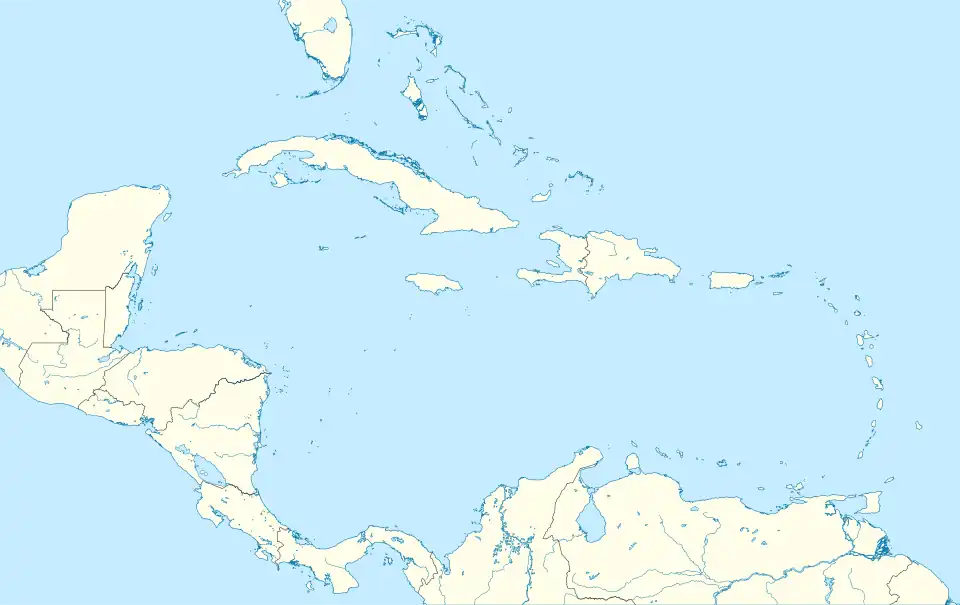 Voir sur la carte administrative des Caraïbes