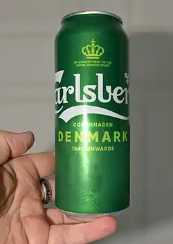 Une bière de 50cl.