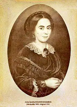 Portrait de Caroline Bouchet-Doumenq, Avignon, musée Calvet.