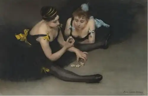 Deux ballerines (vers 1900), Flint, Flint Institute of Arts (en).
