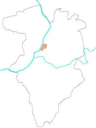 Localisation de Les Halles