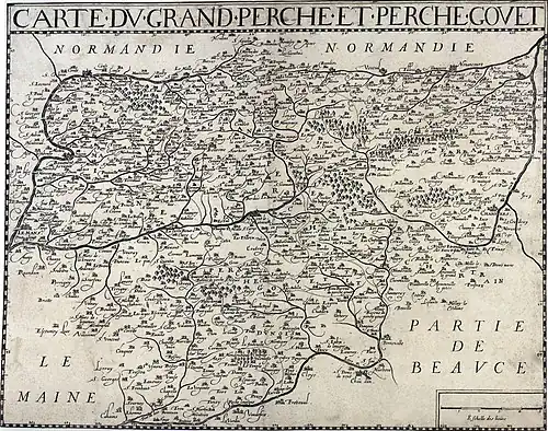 Comté du Perche et du Perche-Gouët au XVIIe&nbsp;siècle.