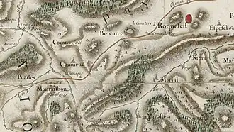 Carte de Cassini (XVIIIe&nbsp;siècle)