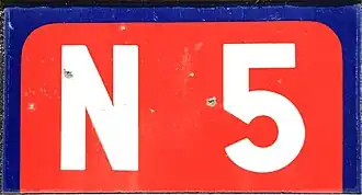 Image illustrative de l’article Route nationale 5 (France métropolitaine)