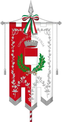 Drapeau de Casole d'Elsa