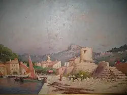 Le port de Cassis vers 1880, (collection particulière).