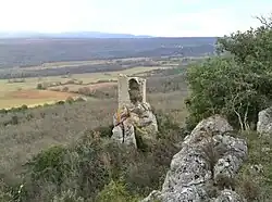 Tour du Castelar depuis le bois de Malassoque, janvier 2019.