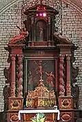 Retable du maître-autel de l'église Saint-Pierre.