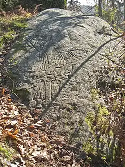 Vue générale du rocher
