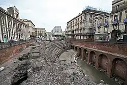 Amphithéâtre romain.