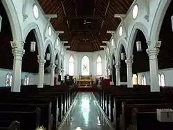 Intérieur de la cathédrale de l'Immaculée-Conception de Harbour Grace.