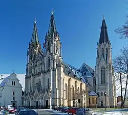 La cathédrale d'Olomouc.