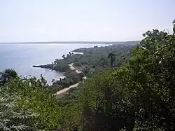 Vue depuis la colline la vigie