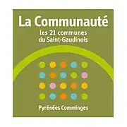 Blason de Communauté de communes du Saint-Gaudinois