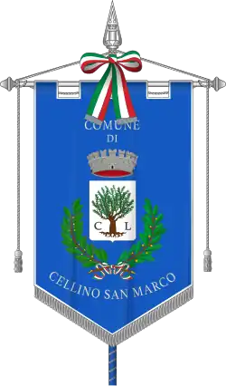 Drapeau de Cellino San Marco