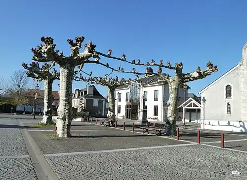 Le centre de Denguin.