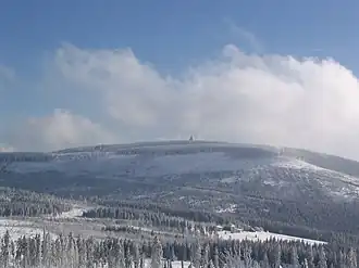 Vue du Černá Hora.