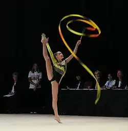 Gymnastique rythmique.