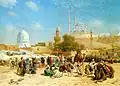 En dehors du Caire, v. 1870