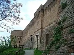 Entrée antique de la Rocca.