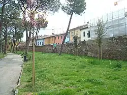 Muraille vers « porta Cervese »