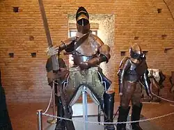 Chevalier en armure.