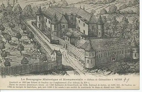 Château de Châteautiers.