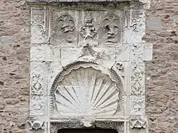 Photographie d'un détail sculpté.