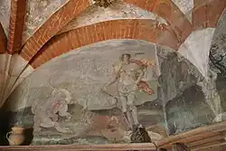 Décor mural du cabinet des quatrains.