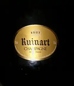 logo de Champagne Ruinart
