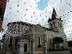 L'église Saint-Marc vue du sud-ouest.