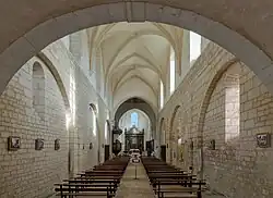 La nef de l'église.