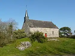 Vue d'ensemble de la chapelle de Lessaint.