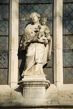 La Vierge à l'enfant.
