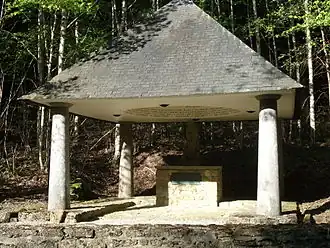 La chapelle du maquis en mémoire du groupe Hotton.