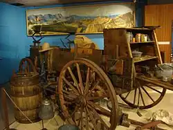 Chariot Studebaker vers 1865 visible au Arizona History Museum de Tucson