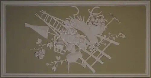 Stuc présentant l'automne.