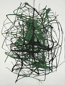 Circuit 5, 1994, encre sur papier.